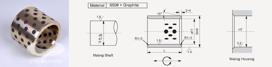 JDB Solid-lubricant Bearings Series